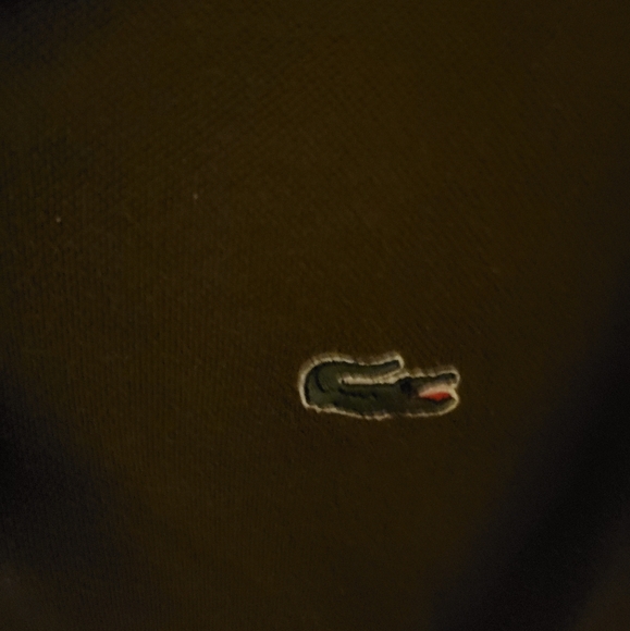 Lacoste Vintage short sleeve polo greenish brown - Picture 2 of 5